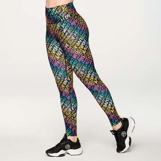 Zumba Joy High Waisted Ankle Leggings