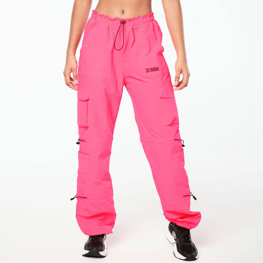 Zumba Prep Cargo Pants With Bungee Details