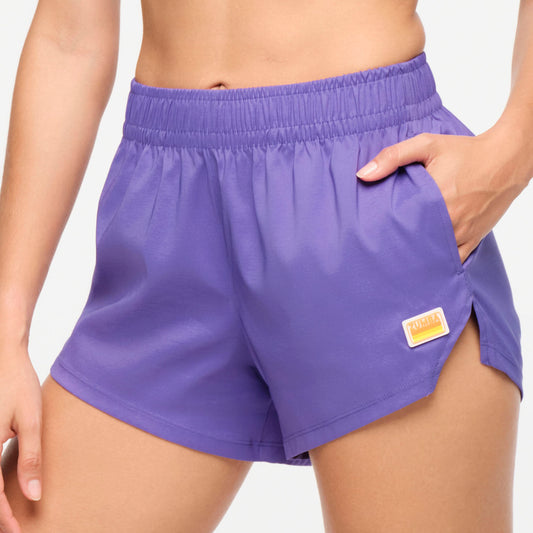 Zumba Explore Woven Shorts - Purple Pop