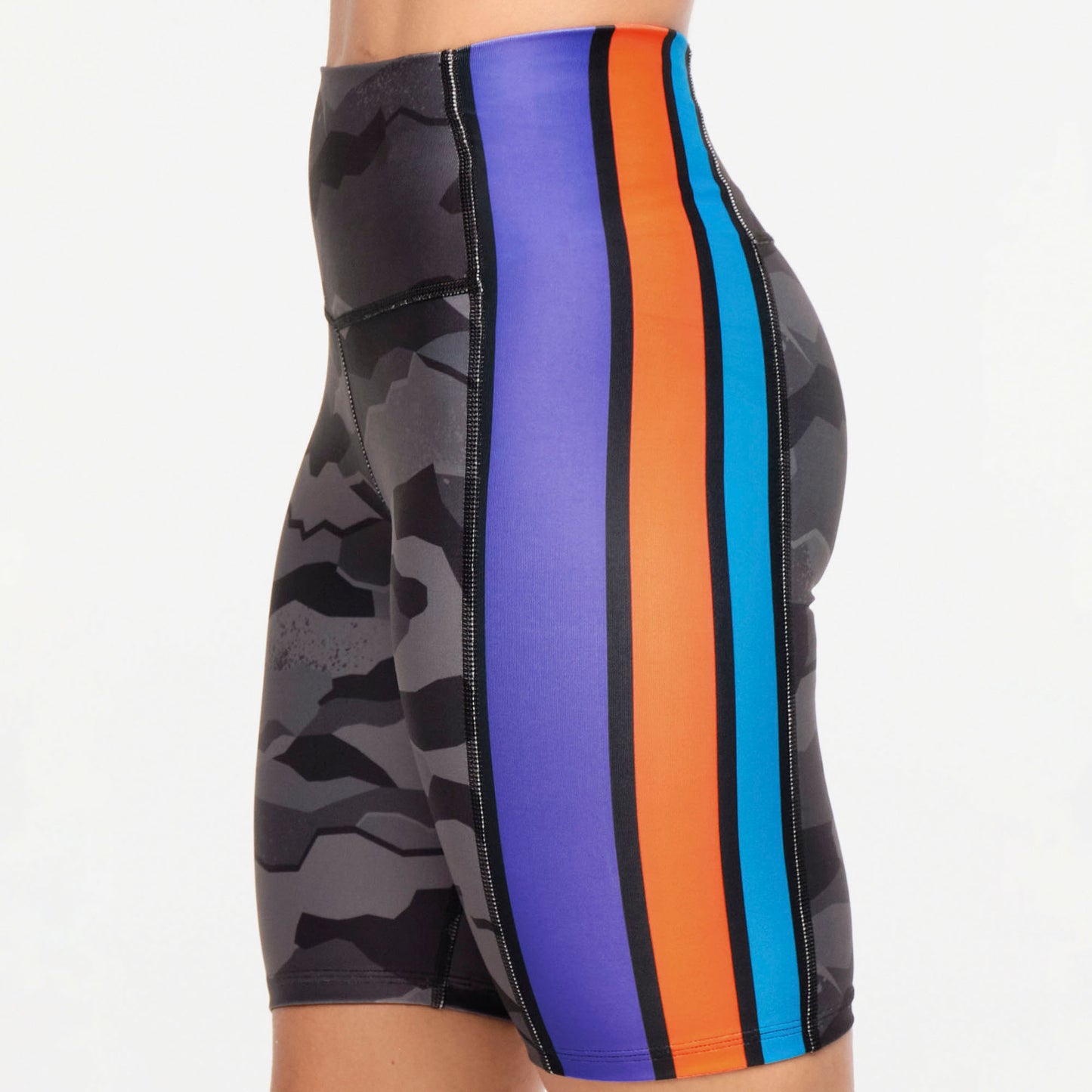 Zumba Explore High Waisted Biker Shorts