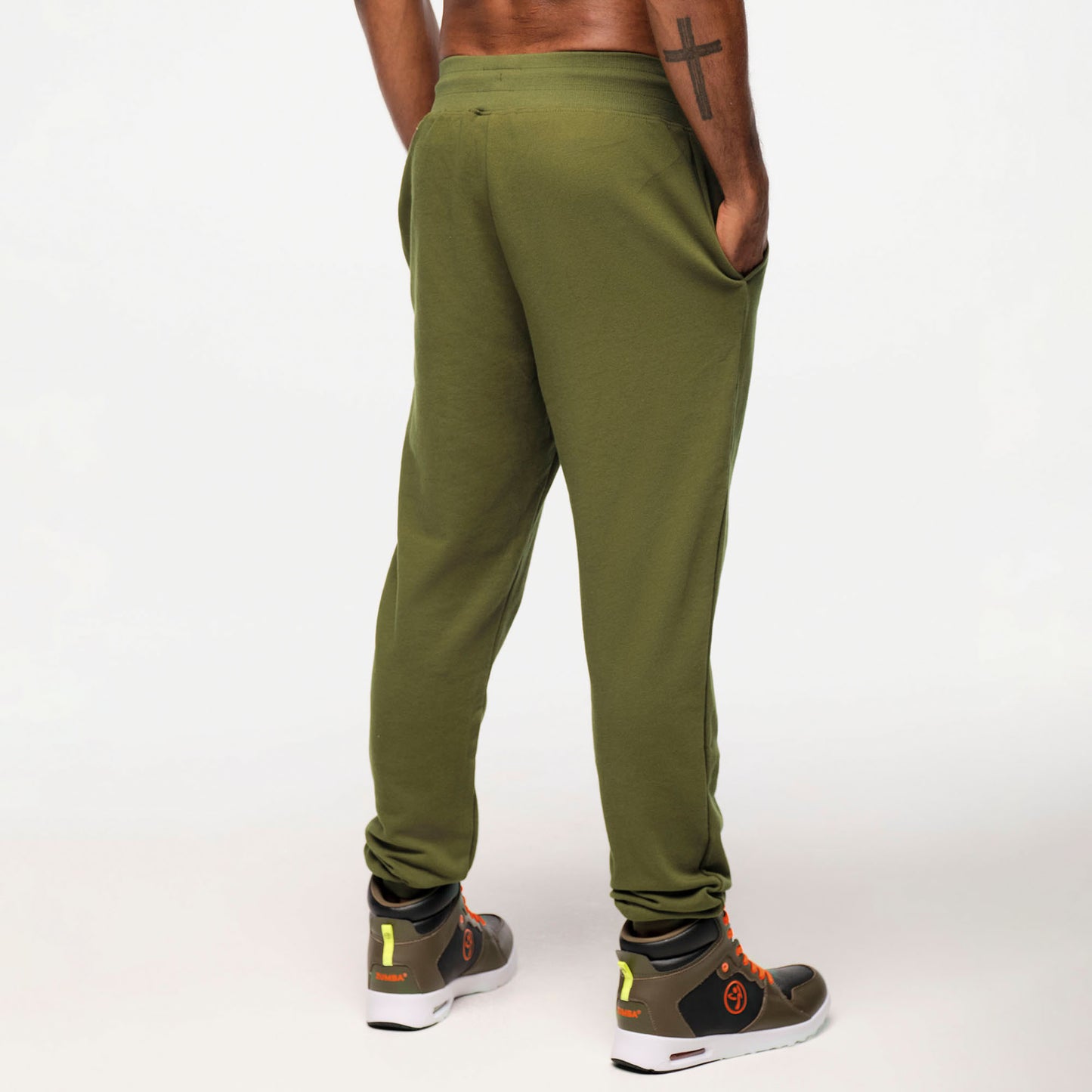 Zumba Explore High Rise Crop Joggers - Olive You