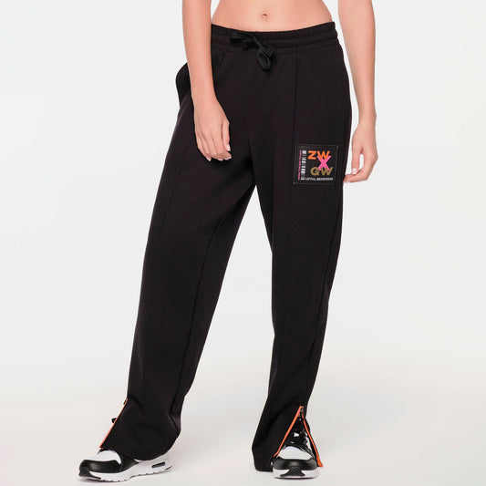 ZW X GW Wide Leg Sweatpants With Side Panel