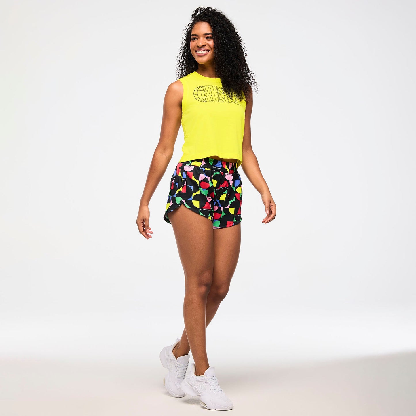 Zumba Haus Curved Running Shorts