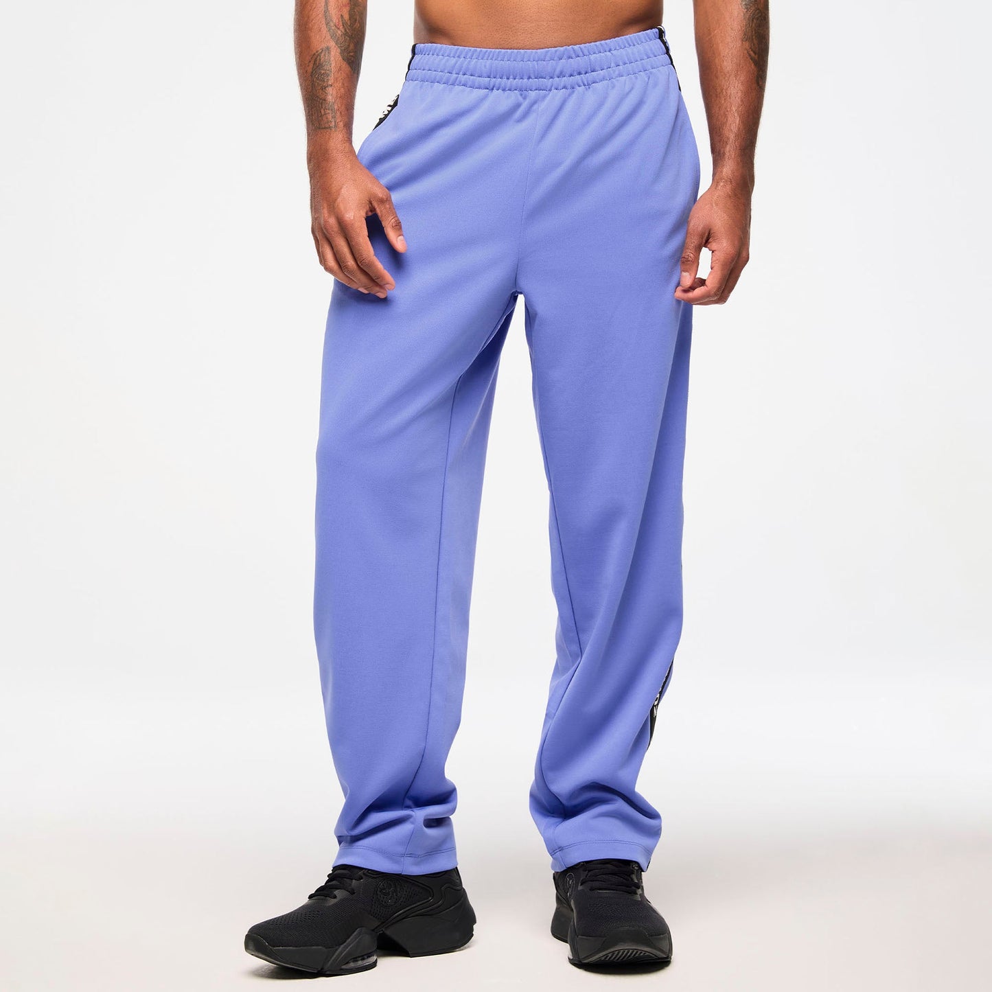 Zumba Haus Straight Leg Track Pants - Purple