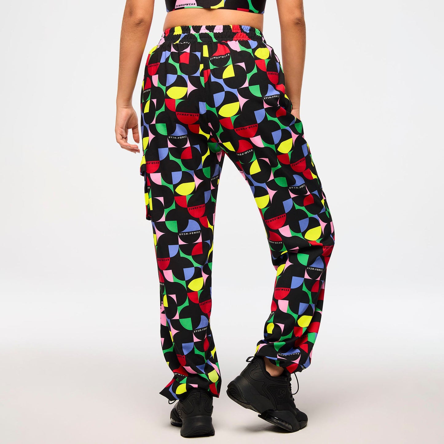 Zumba Haus Cargo Pants With Bungee Details