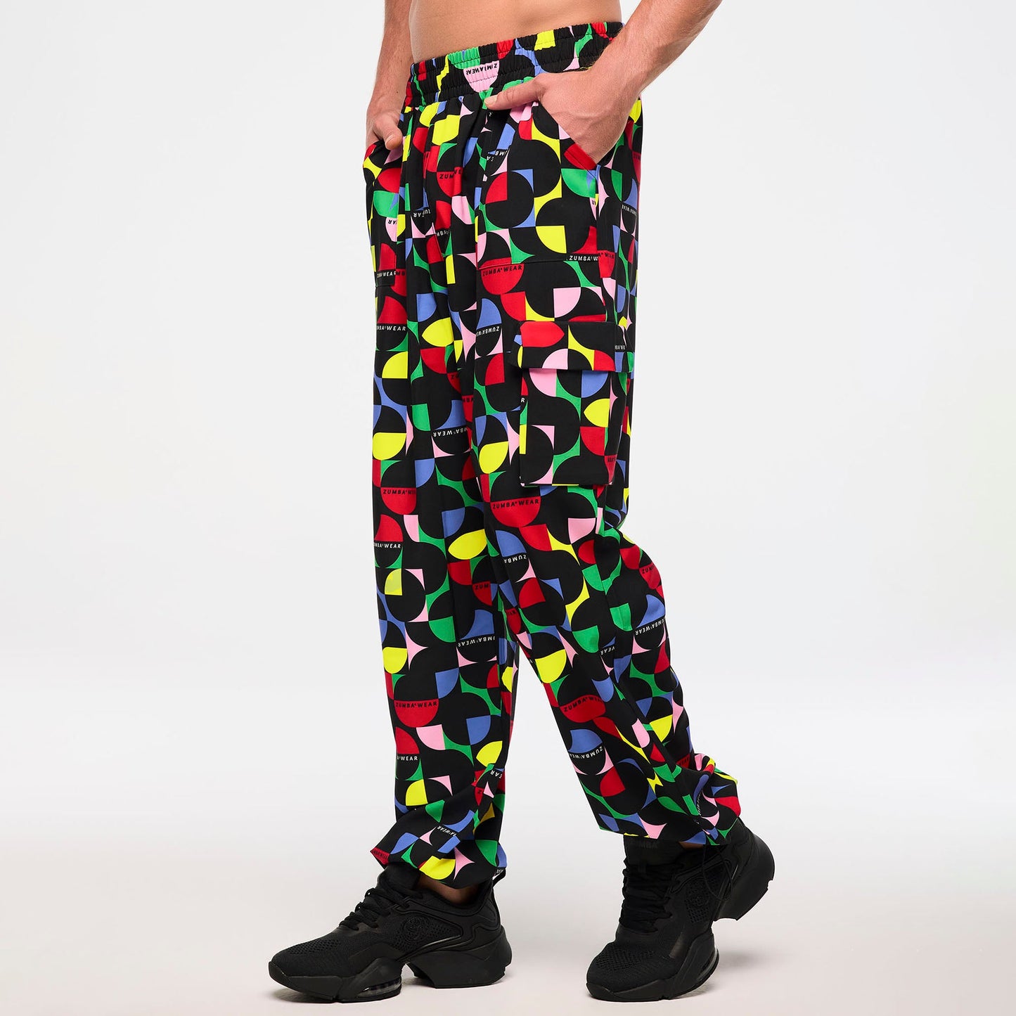 Zumba Haus Cargo Pants With Bungee Details