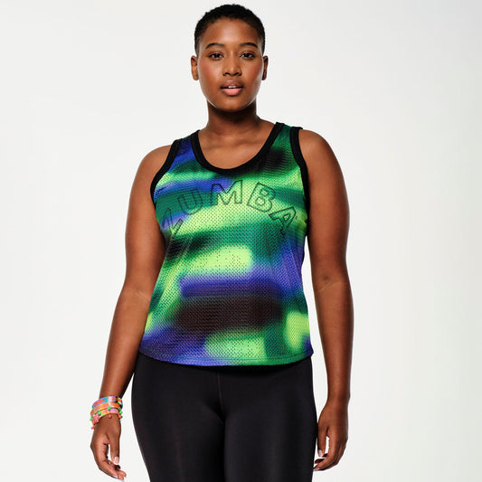 Zumba Tropidelic Mesh Tank