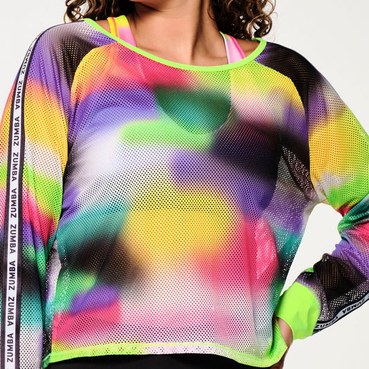 Zumba Tropidelic Mesh Pullover