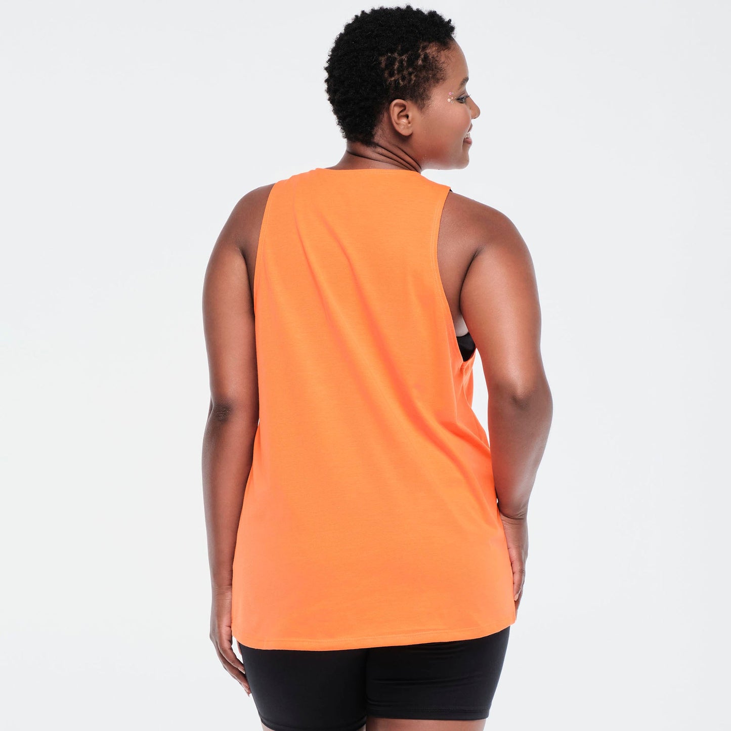 Funscape Loose Tank - Orange You Hot