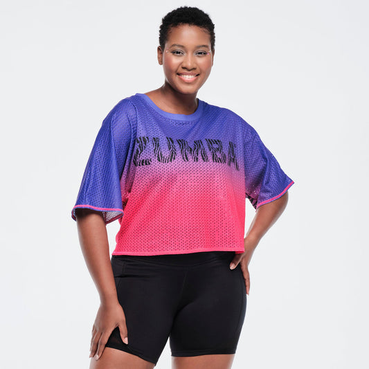 Funscape Boxy Dolman Crop Top