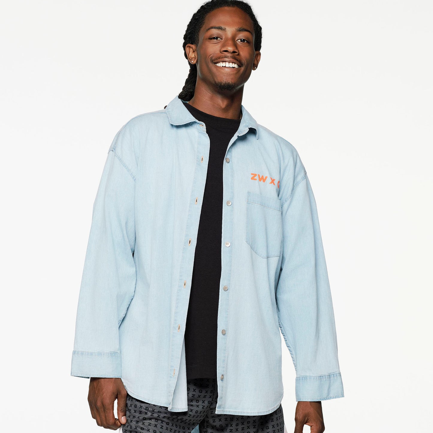 ZW X GW Oversized Button Down