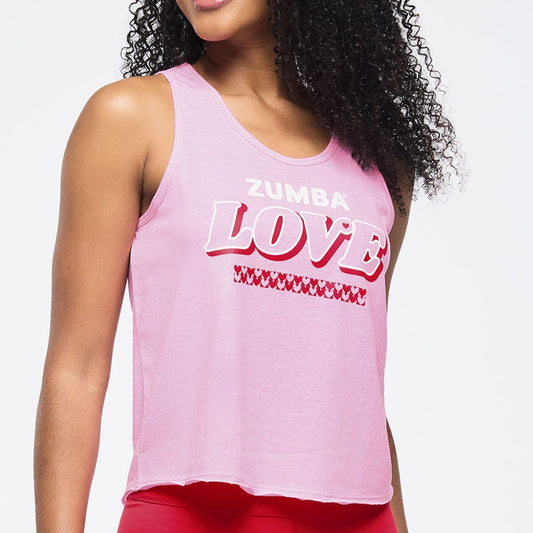 Zumba Love Loose Crop Tank