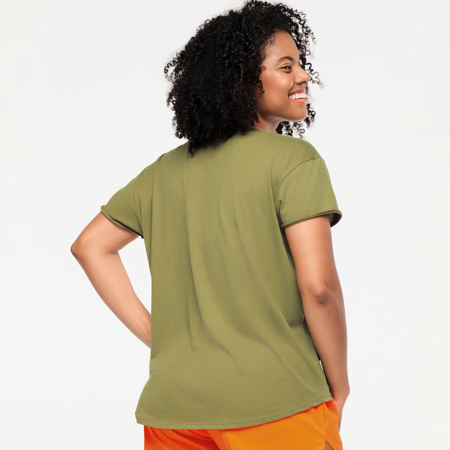 Zumba Explore High Low Crew Neck Top