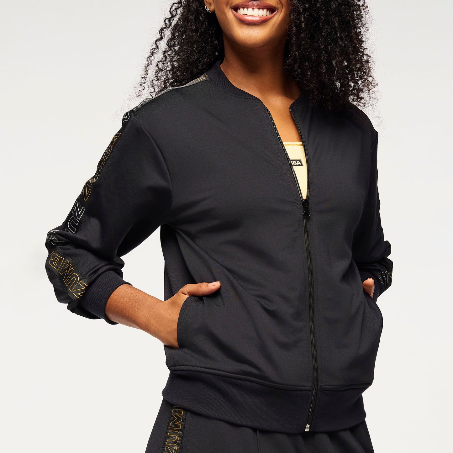 Zumba Runway Knit Track Jacket