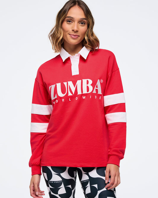 Zumba Haus Long Sleeve Polo