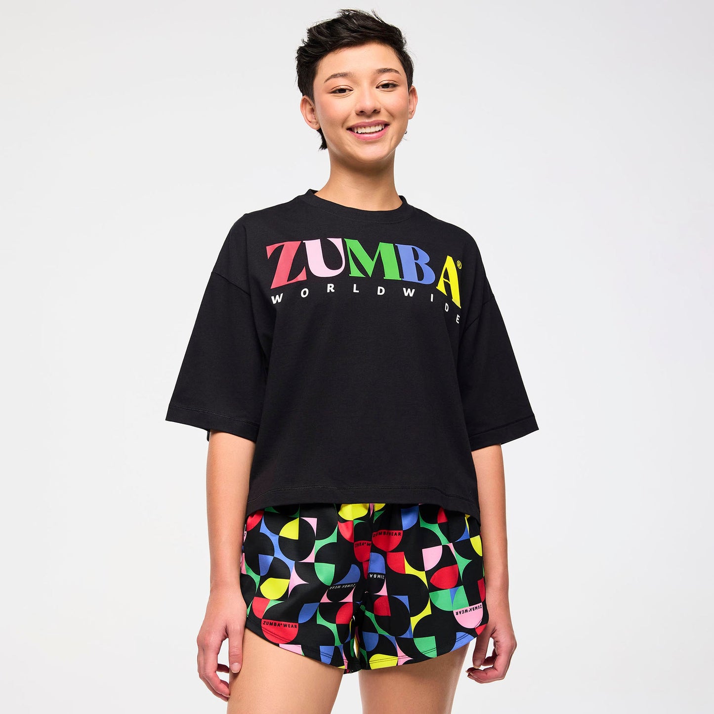 Zumba Haus Curved Running Shorts