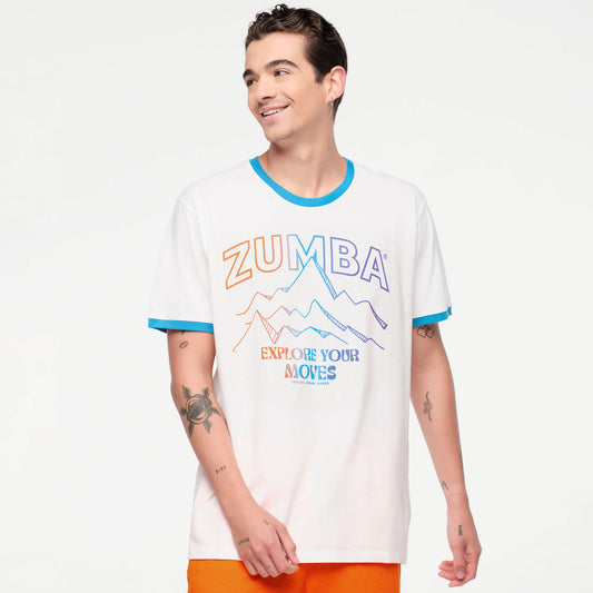 Zumba Explore Men's Ringer Tee