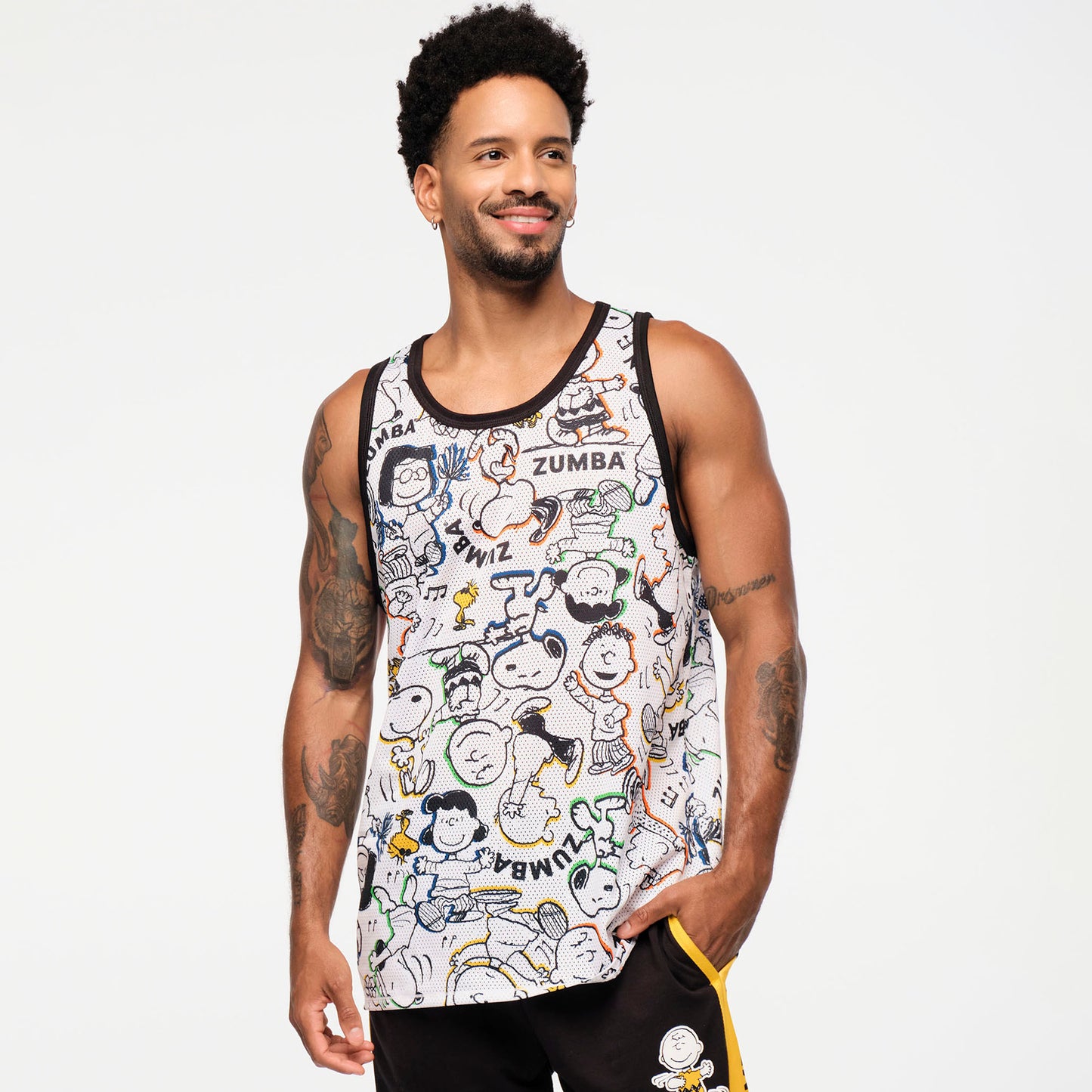 Zumba X Peanuts Men's Basketball Tank