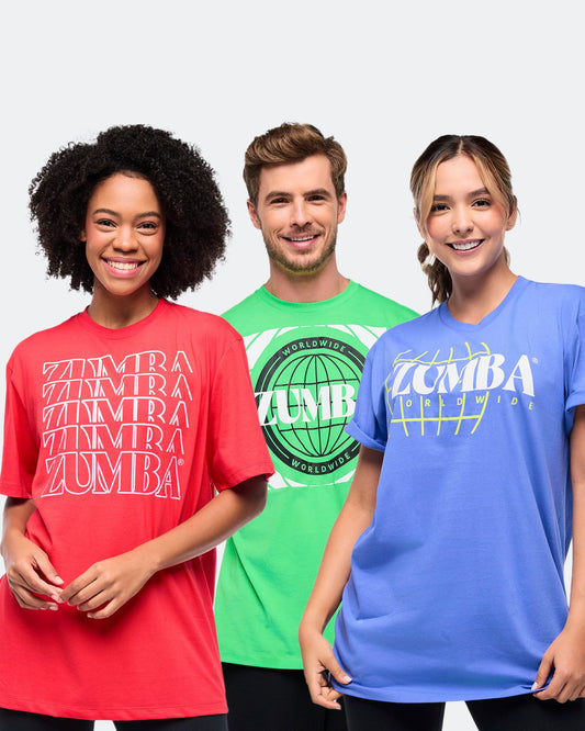 Zumba Haus Tees 3PK