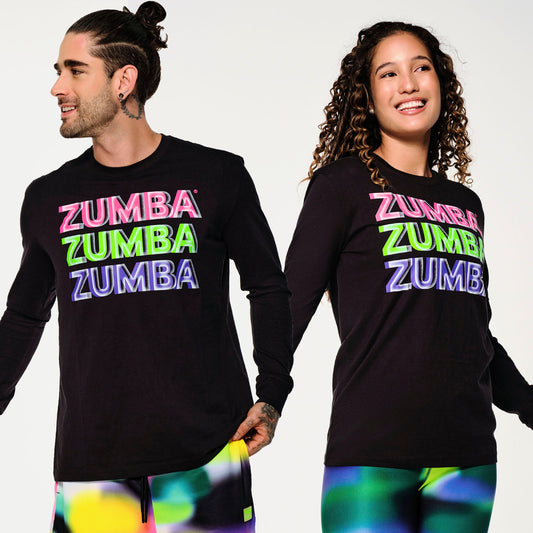 Zumba Glow Long Sleeve Tee