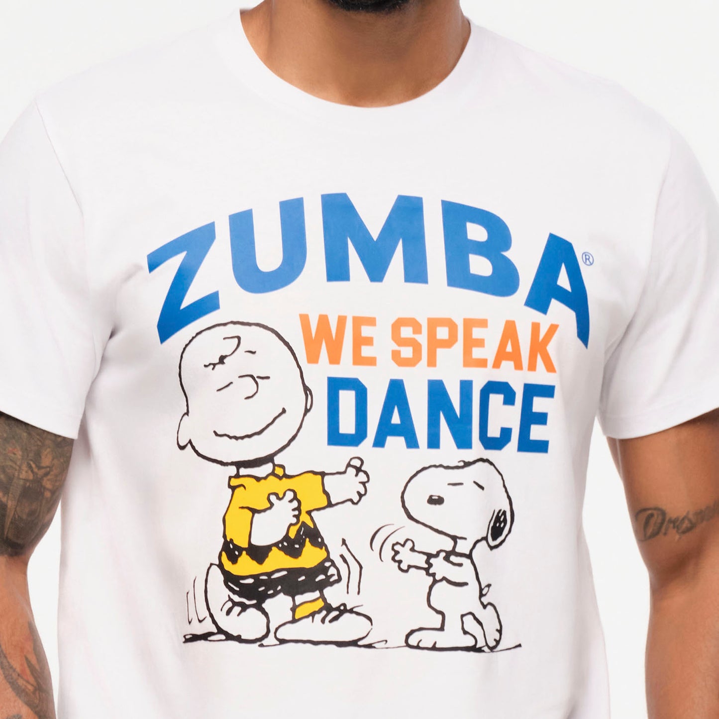 Zumba X Peanuts Crew Neck Tee - White