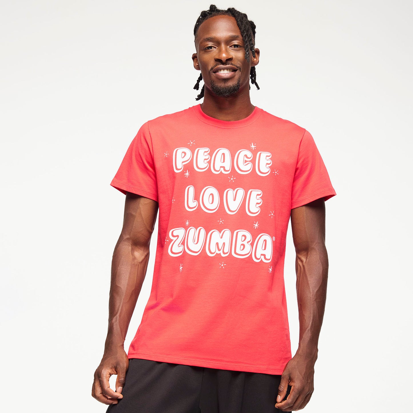 Zumba Holiday Crew Neck Tee - Red