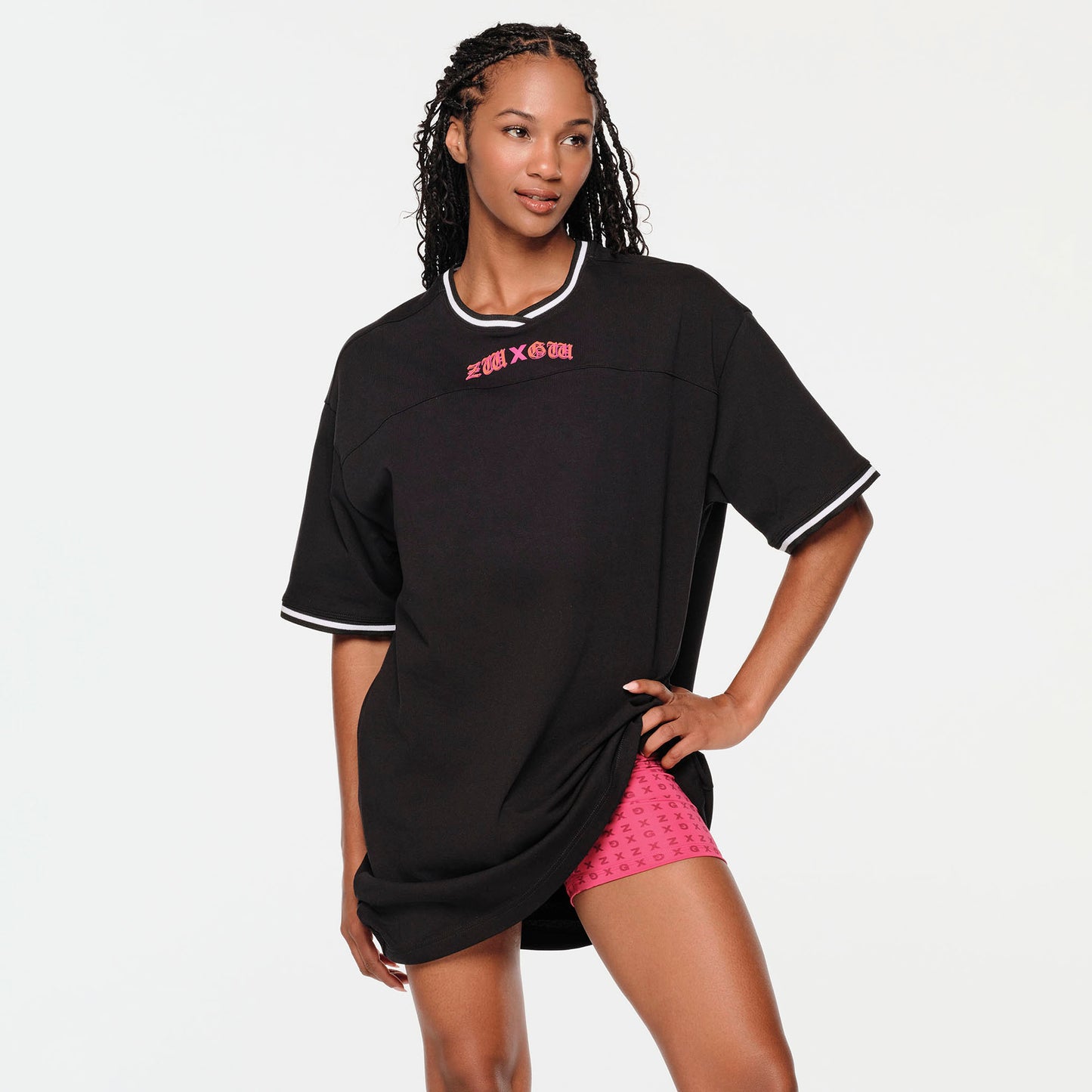 ZW X GW Unisex Extra Long Oversized Tee