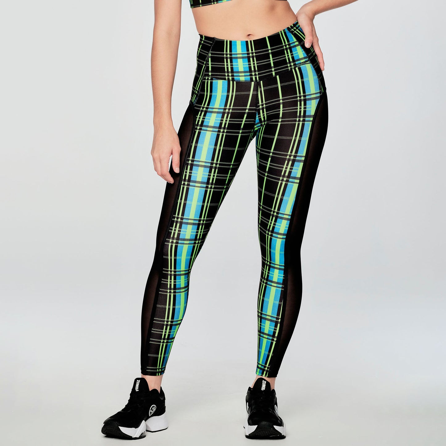 Zumba Rock Out High Waisted Ankle Leggings