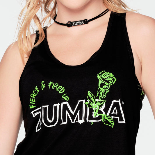 Zumba Fired Up Loose Tank