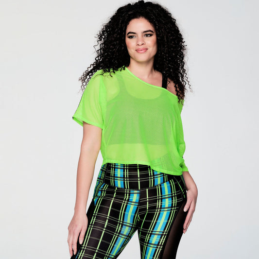 Zumba Too Cool Mesh Top